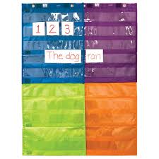 Magnetic Connecting Pocket Charts Set Of 4 New Teacher