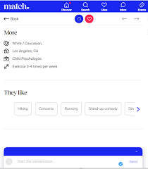 Check spelling or type a new query. Match Com Profile Bio Question Answer Guide Photo Tips
