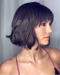 Get Nina Dobrev S Wavy Bob Instyle Com Haircut For Thick Hair Thick Hair Styles Short Bob Hairstyles