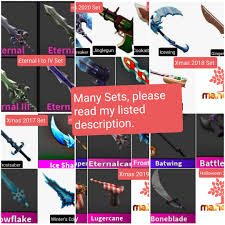 Then look for the button of the inventory. Mm2 Halloween Christmas Eternal Vintage Set Murder Mystery 2 Video Gaming Video Games Others On Carousell