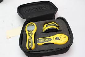 The cotton on the back has prevented. Strait Line Stud Finder Laser Tape Laser Level 3 Pieces Property Room