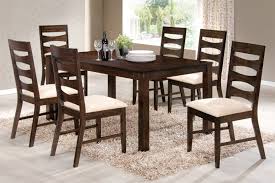 Solid wood dining room furniture and custom upholstery dining room furniture by kincaid furniture in north carolina. 21 Beautiful Wooden Dining Sets In Different Designs Home Design Lover Wooden Dining Set Wooden Dining Table Modern Wooden Dining Table Designs