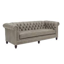 Chesterfield sofas have been part of my life for 30 years. Tommy Bahama Home Manchester 95 Wide Leather Match Rolled Arm Chesterfield Sofa Wayfair