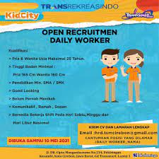 Jul 19, 2021 · a further 49 deaths were recorded; Kidcity And Trans Studio Mini Cirebon Membuka Lowongan Pekerjaan Dengan Posisi Daily Worker Di Bulan Mei 2021