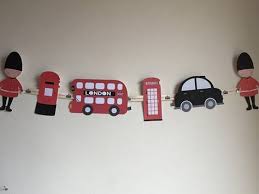 Ideal for parties and barbecues. London Theme Bunting Ideal For Children S Bedroom Playroom Or Party Decoration Wall Hangings Home Garden Worldenergy Ae