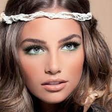 boho chic makeup ideas and hairstyles
