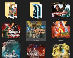 Don T Know How Many Of You Are Into Folder Icons With Regards To Storing Your Digital Movies But I Ve Been Slowly Making My Way Through The Catalog Godzilla Commercial use of these folders is not allowed, only personal use. into folder icons with regards