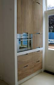 koak design keuken met betonnen aanrecht blad ikea kastjes en eiken frontjes ikea keuken keuken bijkeuken keukenstijl
