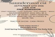 Saunderosa Fest 2026