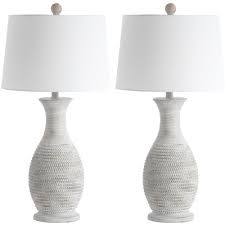 Clear standard height dining tables room contemporary and place setting tile floor. Table Lamps Set 2 Target