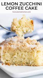 Zucchini Crumb Cake Tiffanie Recipe In 2021 Coffee Cake Recipes Lemon Dessert Recipes Lemon Zucchini Cakes
