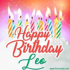 The best gifs are on giphy. Happy Birthday Gif For Leo With Birthday Cake And Lit Candles Download On Funimada Com