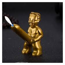 Amazon.co.jp: ポルノセクシーなペニスライター、再利用可能なブタントーチライター、キャンドル用詰め替えガスパーソナリティゴールデンライター、面白い防風ガスジェットトーチフレームタバコシガーライター  : スポーツ＆アウトドア