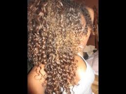 Balayage hair differs from ombre. Curly Hair Ombre I Thinkkk Tutorial Youtube