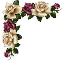Image Result For Floral Corner Vector Transparent Png Flower Art Flower Painting Floral Border Design