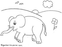 Contoh gambar sketsa hewan dari beragam jenis. 28 Ide Binatang Binatang Buku Mewarnai Sketsa