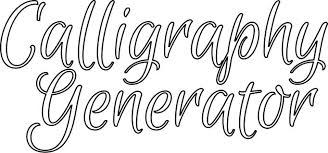 You'll ♡ ··· ·▭· · ··· big font generator. Free Calligraphy Generator Stencil Calligraphy Generator Free Stencils Lettering Alphabet Fonts