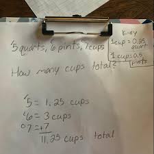 2 how many pints are in a quart? A Chef Combines 5 Quarts Of Pineapple Juice 6 Pints Of Milk And 7 Cups Of Apple Juice To Make Brainly Com