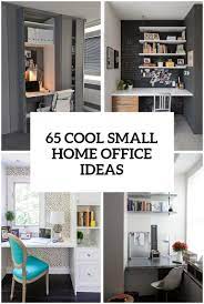 This small home office idea just goes to show that you can achieve a stylish home office in the family room that doesn't look out of place. 65 Cool Small Home Office Ideas Digsdigs