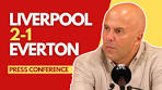 LIVERPOOL 2-1 EVERTON | Arne Slot Press Conference - YouTube