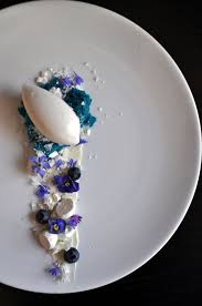Anise Sesame Chamomile Mascarpone And Blueberry The Chefstalk Project Dressage Des Plats Design Culinaire Cuisine Gastronomique