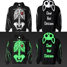 Whatever you're shopping for, we've got it. Dead And Delicious Bat Wing Glow In The Dark Ribcage Hoodie With Bat Ears 3 0 Dark Arts