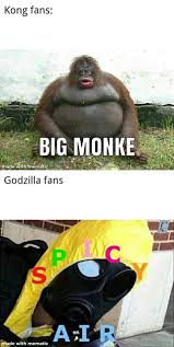 Search only for kong vs godzilla meme monke Kong Fans Big Monke Godkzilla Fans Made With Mematic Meme Video Gifs Godzilla Meme Vs Meme Kong Meme Big Meme Monke Meme Godkzilla Meme Fans Meme Made Meme