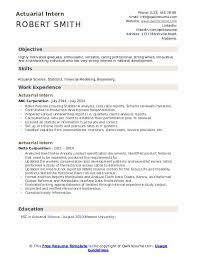 Many job candidates might find a cover letter difficult to write, but it's often the difference between being called for an interview or being overlooked in favor of another candidate. Actuarial Intern Resume Samples Qwikresume