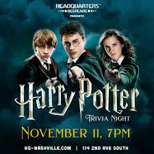 Apr 10, 2021 · trivia is a good source to enhance knowledge with questions and answers for adults. Harry Potter Trivia In Nashville At Headquarters Beercade