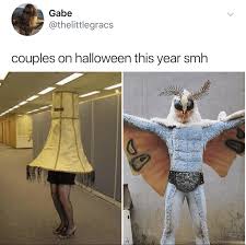 Stop The Madness That Is The Moth Memes Mothmemes Halloween Couples Costumes Funny Halloween Memes Halloween Memes Funny Couple Costumes