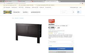 brimnes hoofdeinde met bergruimte zwart 180 cm ikea ikea hoofdeinde verbergen snoeren