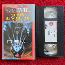 976-Evil / 976-Evil II The Return: Double Feature VHS Video (1988) MED –  Horror Stock