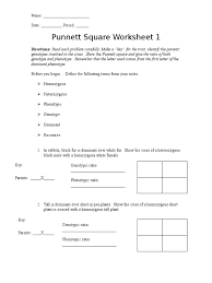 Check spelling or type a new query. Punnett Square Worksheet 1