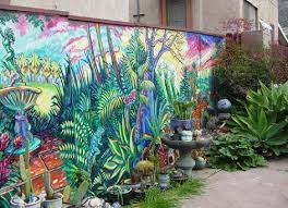 Driveway Wall Garden Mural Mural Painting Murals Street Art