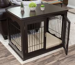 Find more dog crate furniture here. Pet Supplies Furniture Style Crates Espresso Large Indoor Pet Crate Side Table Internets Best Decorative Dog Kennel With Pet Bed Wooden Dog House