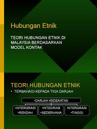 Memupuk kesedaran kebangsaan dan kenegaraan bercirikan kerohanian, kemanusiaan, spiritual, dan mental. Hubungan Etnik Dari Segregasi Ke Amalgamasi