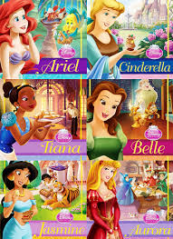 Anna Ariel Aurora Belle Cinderella Elsa Jasmine Merida Mulan Pocahontas Rapunzel Snow White Tiana Disney Princess Pictures Disney Princess Books Mermaid Disney