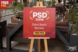 This Outdoor Restaurant Menu Stand Board Mockup To Showcase Your Brand Or Services Like A Special Offers Amaz Restaurant Menu Stand Menu Restaurant Menu Stand