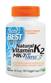 Learn what to look for to choose the best vitamin k supplement and find out which products passed or failed our quality tests and review. Doctor S Best Natural Vitamin K2 Mk 7 With Menaq7 Non Gmo Vegan Gluten Free Soy Free 45 Mcg 180 Veggie Caps Walmart Com Walmart Com