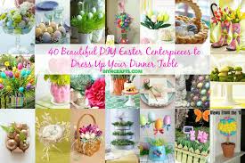 Look through these diy table centerpieces to find something that's stunning. 46 Beautiful Diy Easter Centerpieces To Dress Up Your Dinner Table Diy Crafts