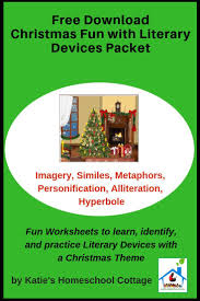 Christmas Fun With Literary Devices Packet Christmas Fun Christmas Activities For Kids Similes And Metaphors