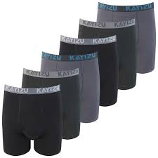 6pcs Lot Excellent Men Brand Kayizu Underwear Soft Cotton Boxers Shorts Perfect Mens Big Male