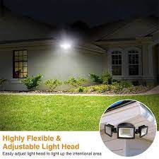 50w Outdoor Flood Light 2 Pack Super Bright Ip65 Waterproof Square Led Security Light With 3 Adjustable Heads Outdoor Flood Lights Security Lights Outdoor Security Lights