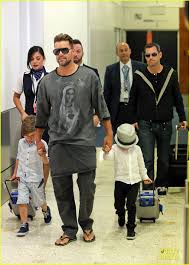 Maybe you would like to learn more about one of these? Ricky Martin Talks Trilingual Kids On Ellen Watch Now Photo 2961417 Celebrity Babies Matteo Martin Ricky Martin Valentino Martin Pictures Just Jared