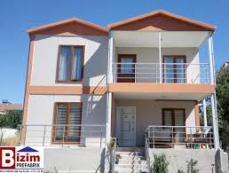 Iki Katli Ev Modelleri Ve Planlari Zarif Yalova Prefabrik Evler Bizim Prefabrik Minimalist Ev Dekorasyonu Proekty Domov Dom Proekty
