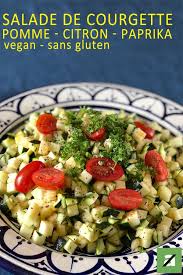 Comme Moi Decouvrez La Recette Salade De Courgettes Recette Salade Courgette Recettes De Cuisine Recette Salade