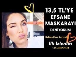 a101 den 13 5tl ye aldigim golden rose un efsane maskarasini deniyorum youtube
