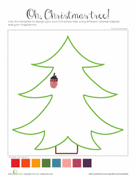 Fingerprint Christmas Tree Worksheet Education Com Christmas Kindergarten Christmas Preschool Theme Christmas Crafts For Kids