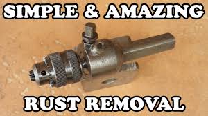 homemade rust removal you