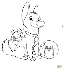 Free printable bolt and penny coloring page for kids to download, bolt coloring pages Pin On Pagina Da Colorare